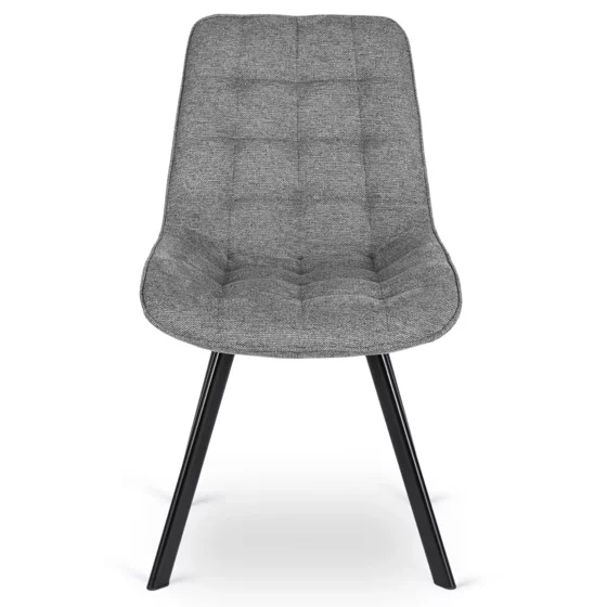 Scaun Rivulus 2, 53x59x87 h cm, Stofa Gri picture - 4