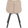 Scaun Rivulus, 53x59x87 h cm, Catifea Beige picture - 6