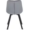 Scaun Rivulus, 53x59x87 h cm, Catifea Gri picture - 8