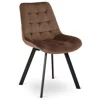 Scaun Rivulus, 53x59x87 h cm, Catifea Maro picture - 1