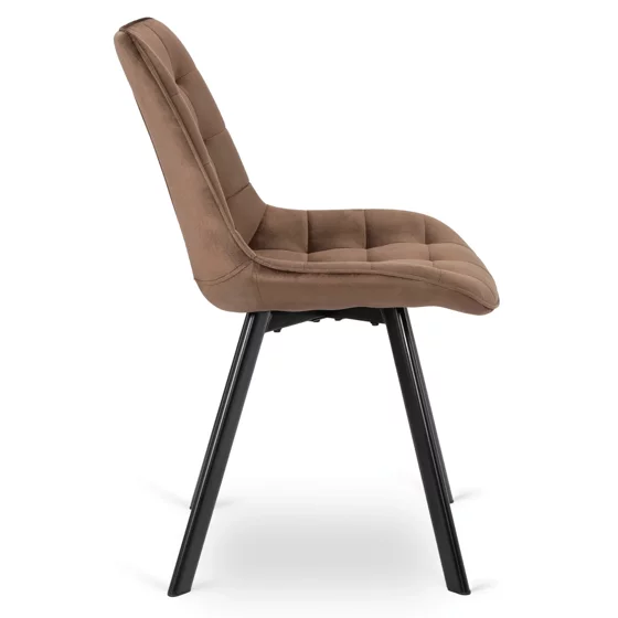 Scaun Rivulus, 53x59x87 h cm, Catifea Maro picture - 5
