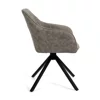 Scaun Rotativ Loren, 54x55x68 h cm, Stofa, Gri picture - 6