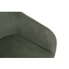 Scaun Rotativ Loren, 54x55x68 h cm, Stofa Raiata, Verde picture - 7