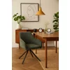 Scaun Rotativ Loren, 54x55x68 h cm, Stofa Raiata, Verde picture - 9