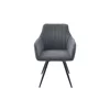 Scaun Rotativ Misty, 57x60x83,5 H cm, Stofa Brego 18 Gri picture - 2