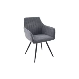 Scaun Rotativ Misty, 57x60x83,5 H cm, Stofa Brego 18 Gri