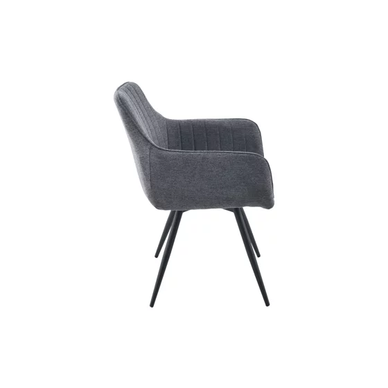 Scaun Rotativ Misty, 57x60x83,5 H cm, Stofa Brego 18 Gri picture - 3