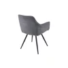 Scaun Rotativ Misty, 57x60x83,5 H cm, Stofa Brego 18 Gri picture - 4
