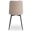 Scaun Ruen 2, 48x57x90 H CM, Structura metalica, Negru/Bej picture - 7
