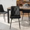 Scaun Ruen , 48x57x90 H CM, Structura metalica, Negru picture - 3