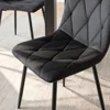 Scaun Ruen , 48x57x90 H CM, Structura metalica, Negru picture - 4