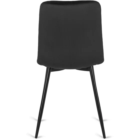 Scaun Ruen , 48x57x90 H CM, Structura metalica, Negru picture - 7