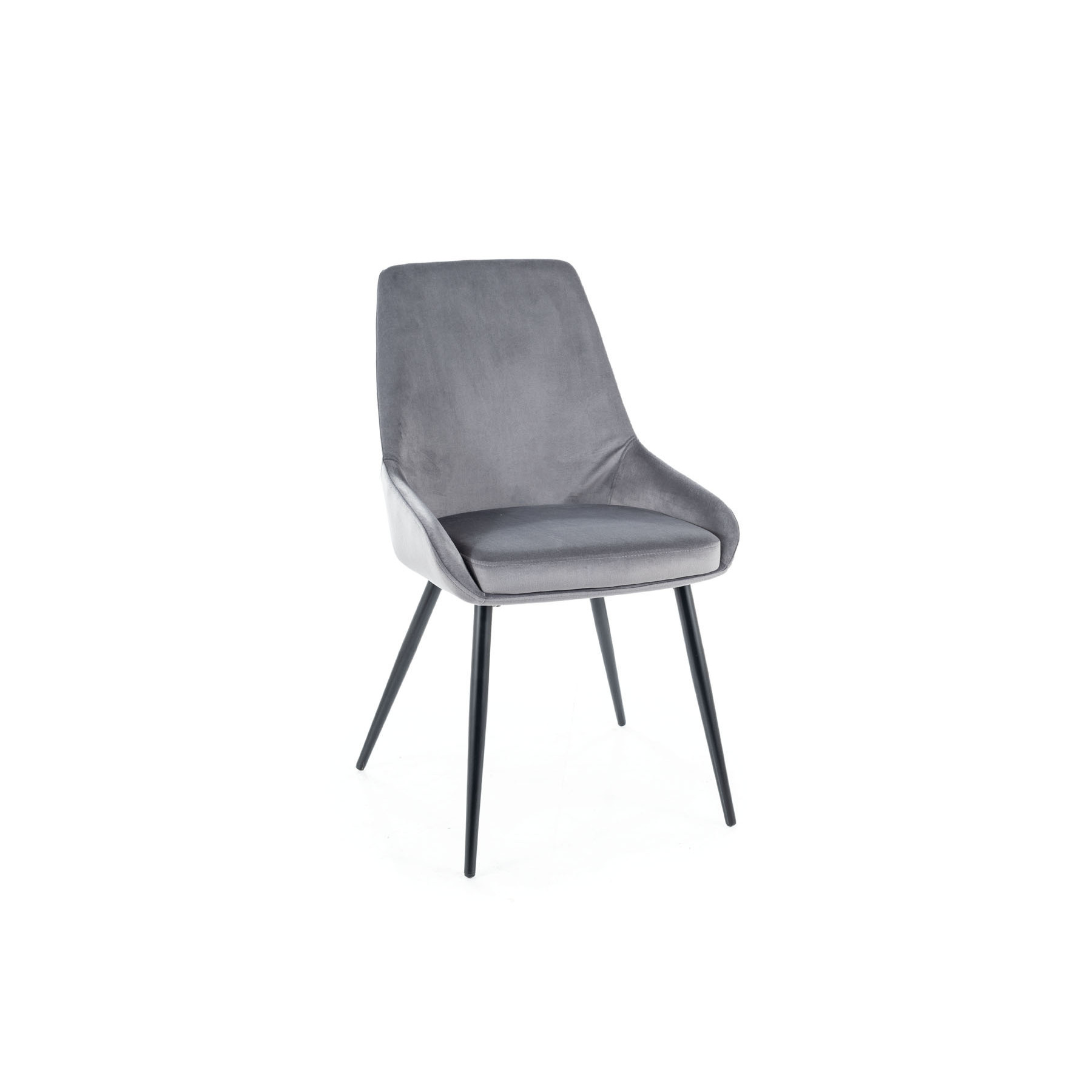 Scaun skog 103, 49x54x85 cm, velvet gri