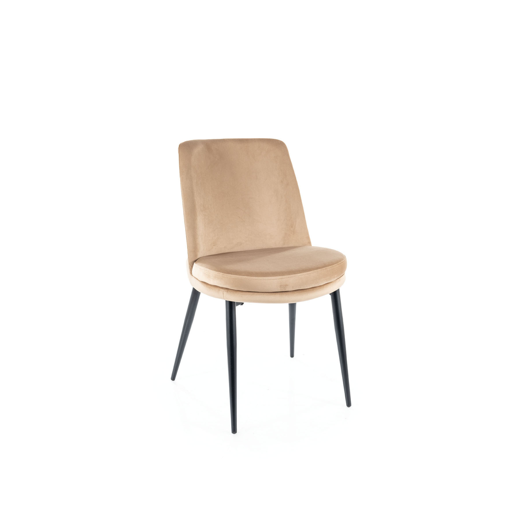 Scaun skog 109, 48x62x84 cm, velvet beige