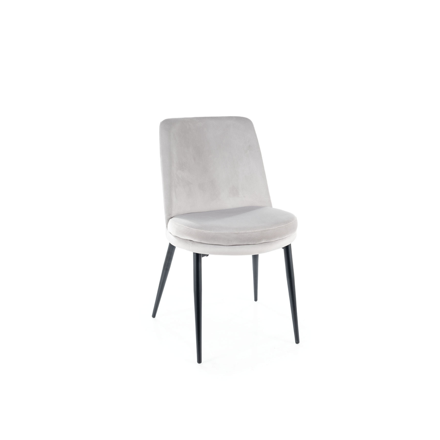 Scaun skog 109, 48x62x84 cm, velvet gri deschis