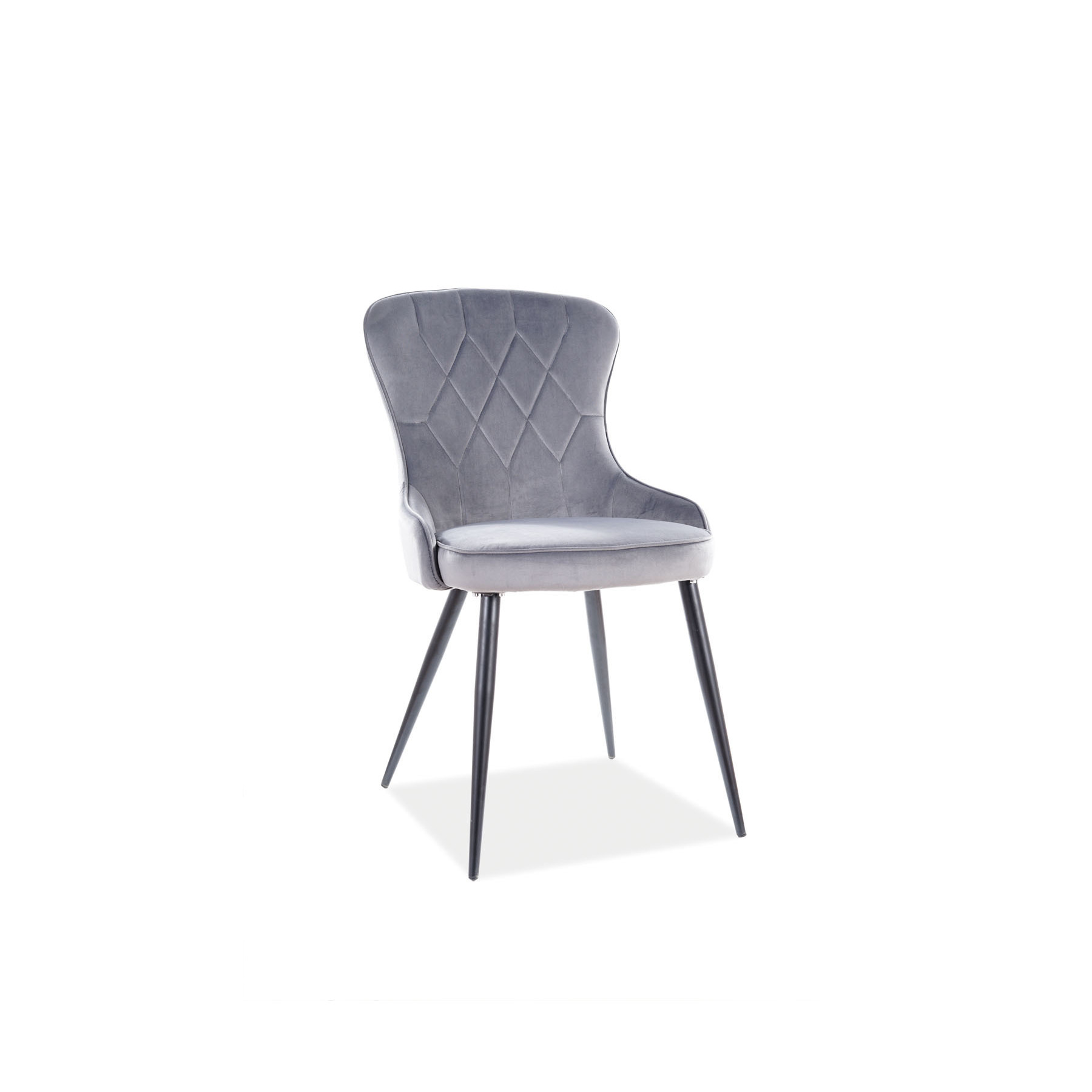 Scaun skog 113, 52x61x91 cm, velvet gri