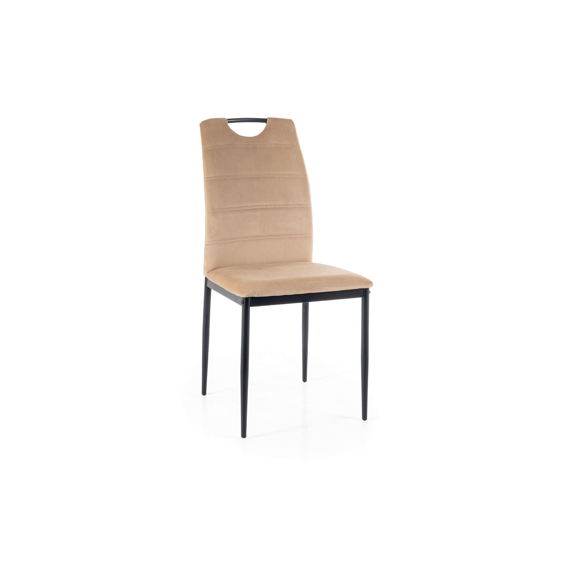 Scaun skog 122, 43x44x92 cm, velvet beige
