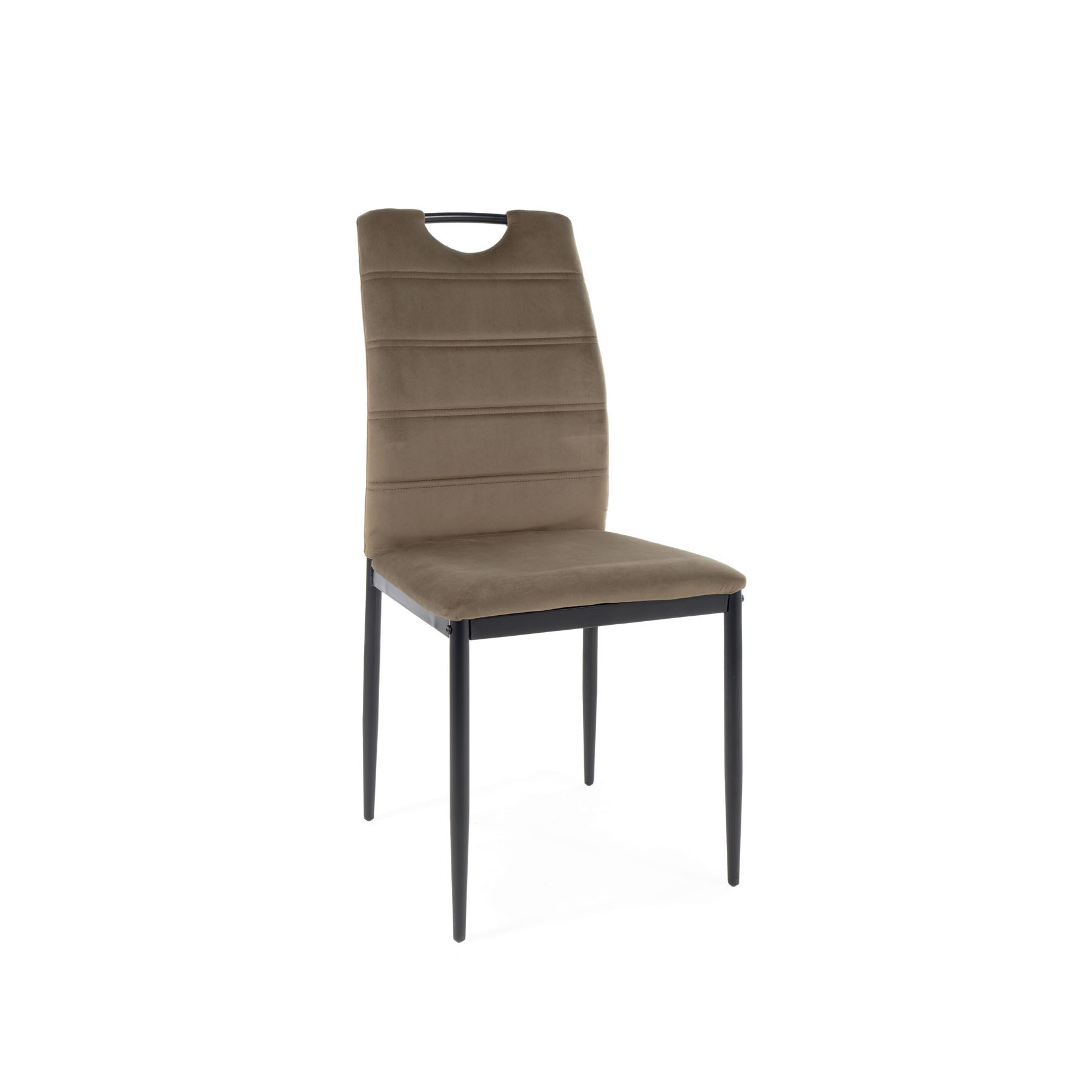 Scaun skog 122, 43x44x92 cm, velvet olive