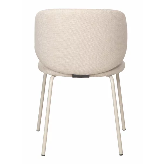 Scaun Skoga, 53x54x77 h cm, Metal/Stofa, Crem picture - 5