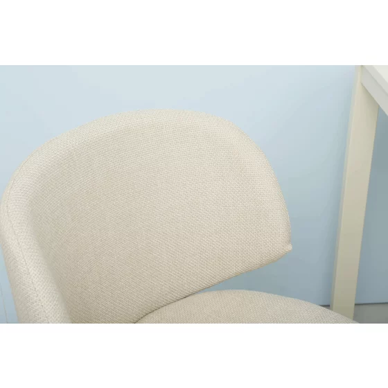 Scaun Skoga, 53x54x77 h cm, Metal/Stofa, Taupe picture - 4