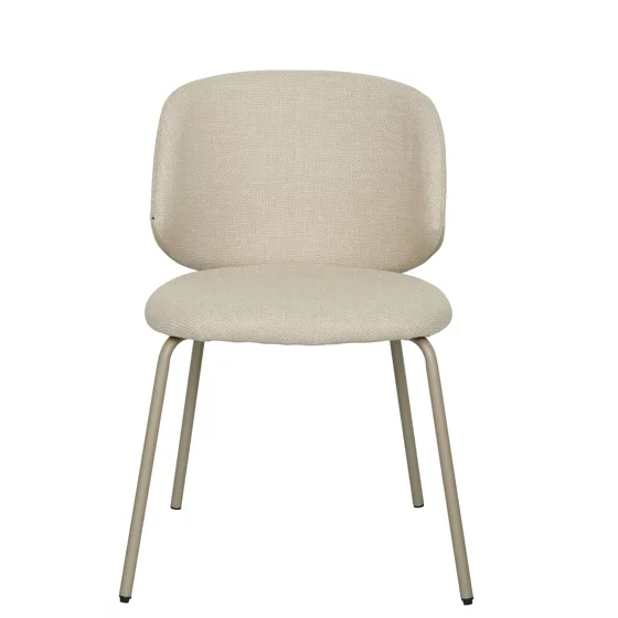 Scaun Skoga, 53x54x77 h cm, Metal/Stofa, Taupe picture - 3