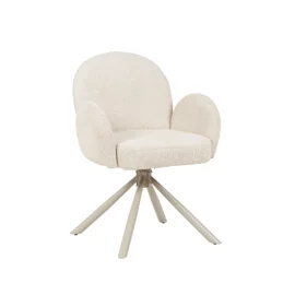 Scaun Velora, 62x58x83 h cm, Stofa Beige