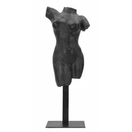 Sculptura, Roma1027, Negru, 50x19x17 cm, Poliresina si Metal