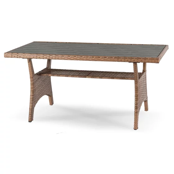 Set De Gradina Cortado,  230x175x86 h cm, Ratan Sitetic, Maro/Gri picture - 5