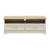 Set Living Flandra, 293x67.5x197 h cm, Pal Melaminat/MDF Casmir/Stejar Mauvella picture - 4