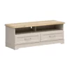 Set Living Flandra, 293x67.5x197 h cm, Pal Melaminat/MDF Casmir/Stejar Mauvella picture - 5