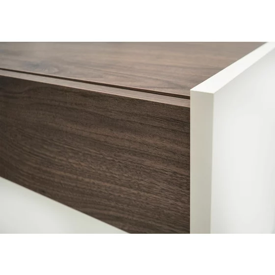 Set Living Kobe B, 3 Piese, Pal Melminat, Nuc/Beige picture - 2