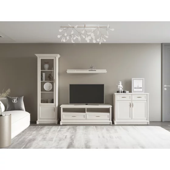 Set Living Sonata New, 221x55x204.5 h cm, Pal Melaminat/MDF, Casmir picture - 1