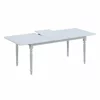 Set Masa Extensibila Clover + 6 Scaune Benoni, 160-200x90x76 h cm, Lemn/MDF, Alb picture - 2