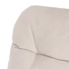 Set Mobilier De Gradina Nikea, Beige/Perne Gri Deschis, 2 Fotolii + Masuta, 70x105x90 cm, Metal/Stofa picture - 5