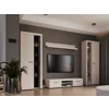 Set Mobilier Rumba XL, 300x40x190 h cm, Pal Melaminat, Beige Nisip picture - 2