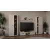 Set Mobilier Rumba XL, 300x40x190 h cm, Pal Melaminat, Beige Nisip picture - 5