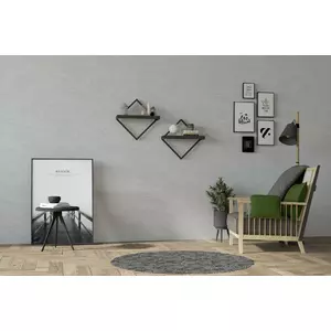 Set Polite Sezo, 42.4x15x42.4 cm - Antracit