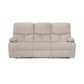 Set Recliner ASTHA 3R+1R+1R, Canapea 3R - 187x94x102, Fotoliu - 79x94x102 cm, Stofa, Beige