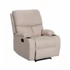 Set Recliner ASTHA 3R+1R+1R, Canapea 3R - 187x94x102, Fotoliu - 79x94x102 cm, Stofa, Beige picture - 5