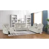Set Recliner Electric Snug 3L+2R+1R, Canapea 3L - 228x96x106 h cm, Canapea 2R + Bar - 201x96x106 cm, Fotoliu - 107x96x106 h cm, Stofa, Beige