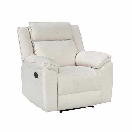 Set Recliner Malvern 3RR+1R+1R, Canapea 3RR - 213x94x104 cm, Fotoliu 1R - 96x94x104 cm, Stofa, Beige picture - 6