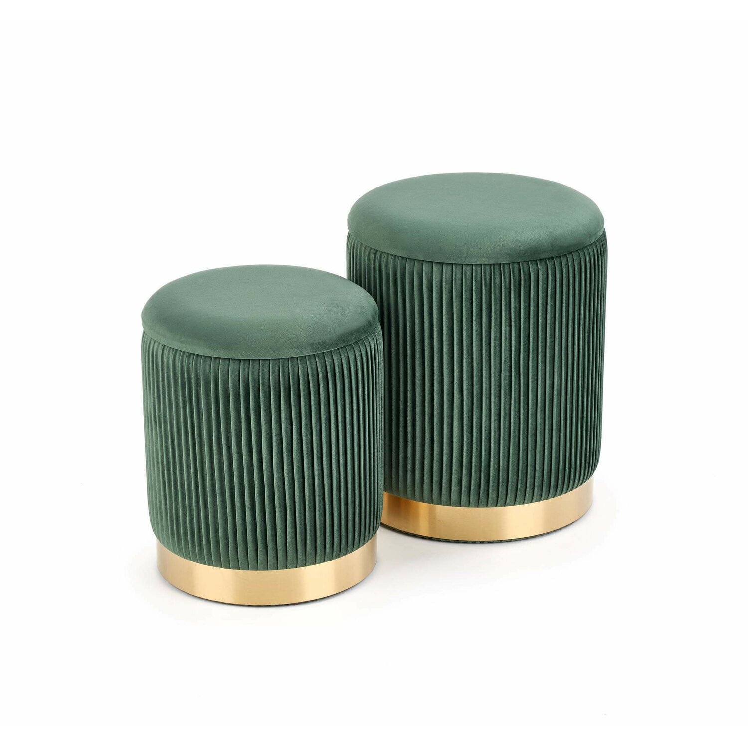 Set tabureti modesto verde