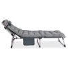 Sezlong de Gradina Salamanca, 167-190x73x72 h cm, Structura Metalica, Gri picture - 4