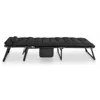 Sezlong de Gradina Salamanca, 167-190x73x72 h cm, Structura Metalica, Negru picture - 5