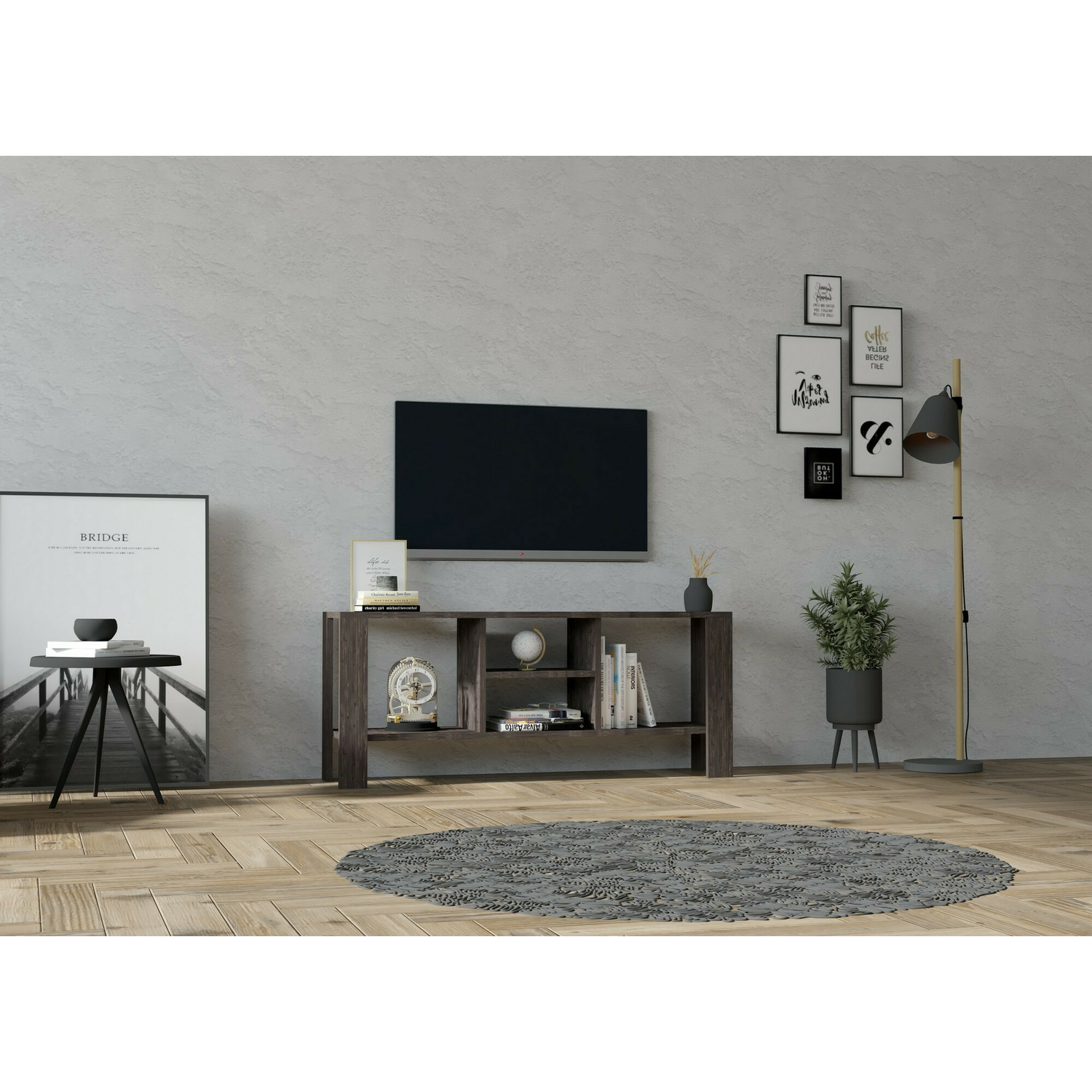 Stand tv hodge, 120x34x50 cm - nuc