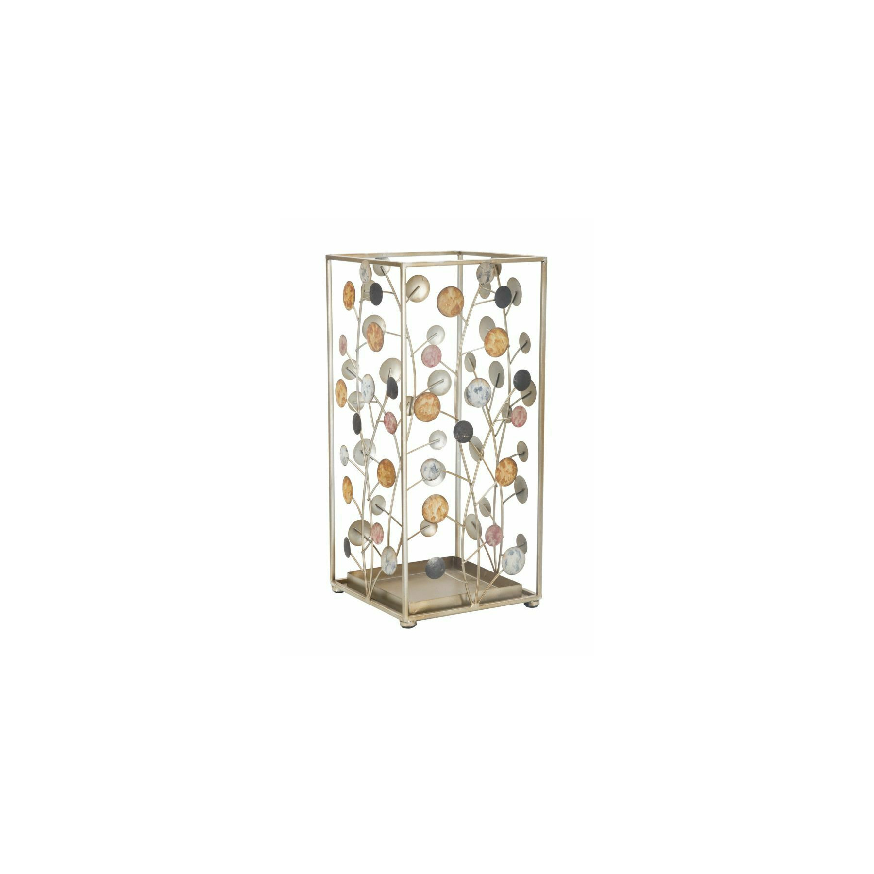 Suport pentru umbrele, roma2095, multicolor, metal, 48.5x22x22 cm