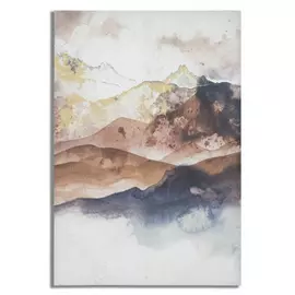 Tablou de perete, Roma1353, Multicolor, Lemn de brad si Canvas, 120x80x3 cm