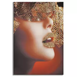 Tablou de perete, Roma1395, Multicolor, Lemn de pin si Canvas, 120x80x3.8 cm