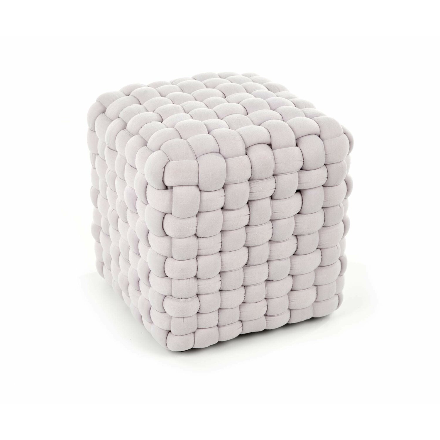 Taburet cube gri