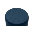 Taburet Cubo, 36x36x33 h cm, Catifea, Albastru picture - 3